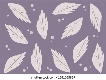 The abstract seamless on purple background.The wallpaper for design.