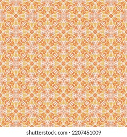 fondo abstracto de flores y hojas de color naranja impecable, ilustración de arte moderno forma elegante decoración de estilo botánico.