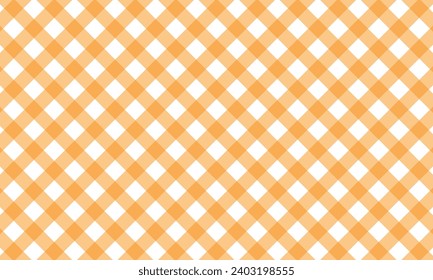 abstract seamless orange plaid line pattern.