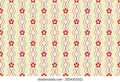 Abstract seamless oriental geometric ethnic pattern seamless design for background or wallpaper. carpet floor curtain. 