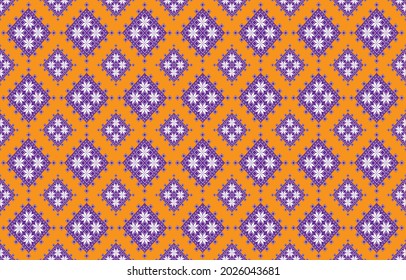 Abstract seamless oriental geometric ethnic pattern seamless design for background or wallpaper. carpet floor curtain. 