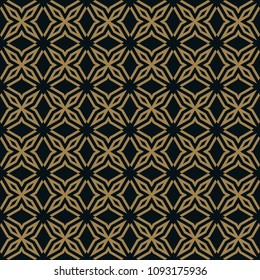 abstract seamless ornament lines pattern vector illustration