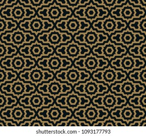 abstract seamless ornament lines pattern vector illustration