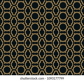 abstract seamless ornament lines pattern vector illustration