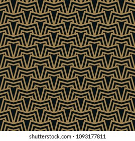 abstract seamless ornament lines pattern vector illustration