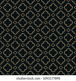 abstract seamless ornament lines pattern vector illustration