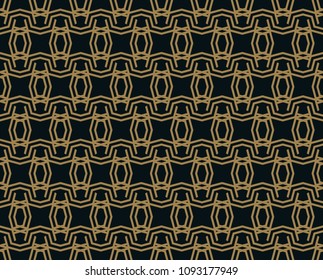 abstract seamless ornament lines pattern vector illustration