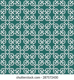 Abstract seamless ornament pattern in arabesque style