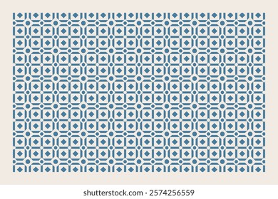 Abstract Seamless Ornament Pattern Design.