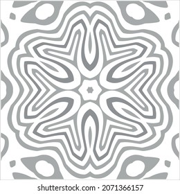 Abstraktes nahtloses Verzierungsmuster, Vektorgrafik, Geometrisches stylisches Textur, Abstraktes Retro-Tile-Ornament für Gewebe, Tapeten, Dekorative Drucke, Inneneinrichtung.