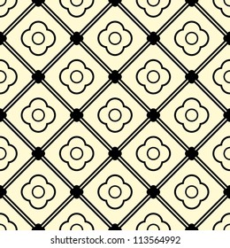 abstract seamless ornament pattern vector illustration