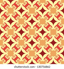 abstract seamless ornament pattern vector illustration