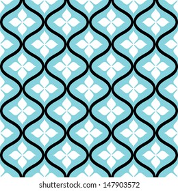 abstract seamless ornament pattern vector illustration