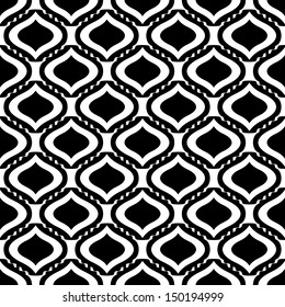 abstract seamless ornament pattern vector illustration