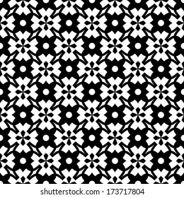 abstract seamless ornament pattern vector illustration