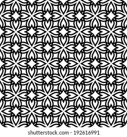 abstract seamless ornament pattern vector illustration