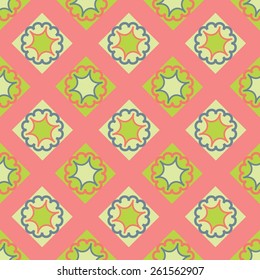 abstract seamless ornament pattern vector illustration