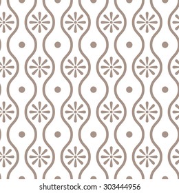 abstract seamless ornament pattern vector illustration. eps 10