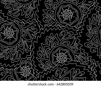 abstract seamless ornament pattern vector illustration