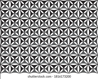abstract seamless ornamental quatrefoil pattern vector geometric floral background vector illustration ready for fabric fashion textile print and wallpaper art
