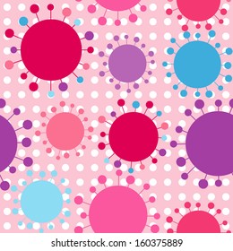 Abstract seamless pattern