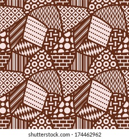 Abstract seamless pattern.