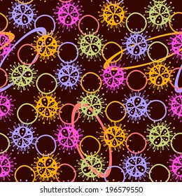 abstract seamless pattern