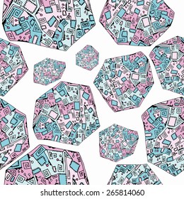 Abstract seamless pattern