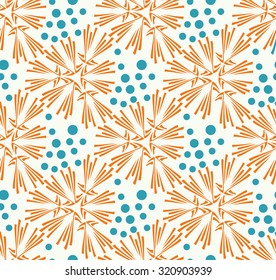 Abstract seamless pattern