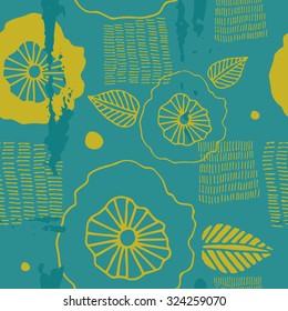 Abstract seamless pattern.