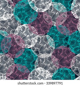 Abstract seamless pattern.