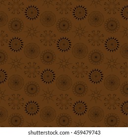 Abstract seamless pattern.