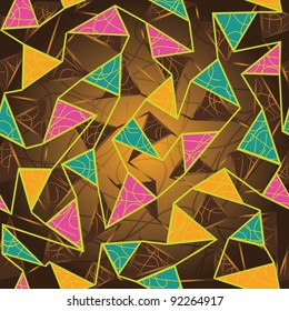 abstract seamless pattern