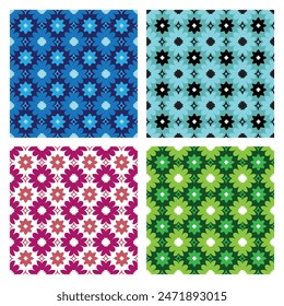 Abstract seamless pattern in Arabian style. floral arabesque design Islamic seamless background.