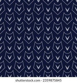 Abstract seamless pattern of arbitrary lines and shapes. Template for banners, posters, interior design, covers, prints, wallpapers, clothing and creative ideas