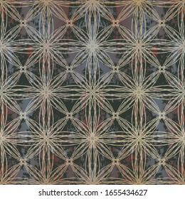 Abstract seamless pattern in art Nouveau style. The marble pattern. Multi-layer pattern. For decoration of fabric, paper, walls, packaging, Wallpaper.