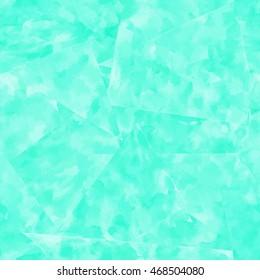 Abstract seamless pattern. Azure watercolor background. Vector illustration.
