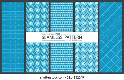 abstract seamless pattern. baby boy backgrounds. vector. set textures. pastal retro prints.