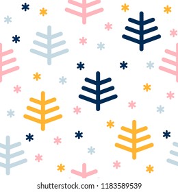 Abstract seamless pattern background. Childish application geometric cover for design birthday card, wallpaper, holiday wrapping paper, shop sale advertising, textile fabric, bag print, t shirt etc.