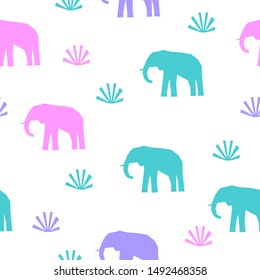 Abstract seamless pattern background. Seamless childish crafted swatch  for wrapping paper, textile, bag print, invitation, poster, banner, placard, diary, album, sketch book cover etc. 