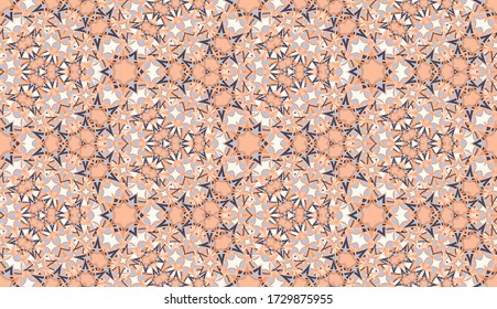 Abstract seamless pattern, background. Color kaleidoscope. Useful as design element for texture and artistic compositions.
