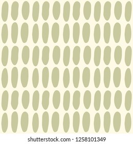Abstract seamless pattern background. Colorful hand-drawn oval shapes. Simple modern texture for trend design