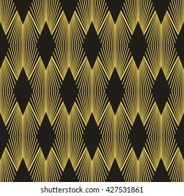Abstract seamless pattern, background.Art Deco