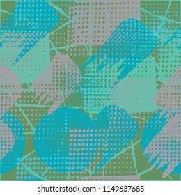Abstract seamless pattern with a background of a disordered grating.
There is a background made from the grid curve.