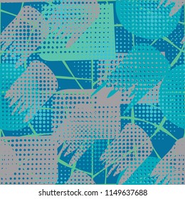 Abstract seamless pattern with a background of a disordered grating.
There is a background made from the grid curve.