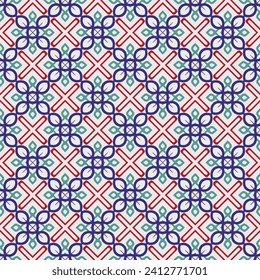Abstract seamless pattern. Abstract background for fabric print, card, table cloth, furniture, banner, cover, invitation, decoration, wrapping. Repeating pattern.
