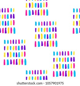 Abstract seamless pattern background. Geometric modern futuristic illustration for design birthday card, party invitation, wallpaper, holiday wrapping paper, fabric, bag print, t shirt, workshop advertising etc