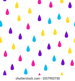 Abstract seamless pattern background. Geometric modern futuristic illustration for design birthday card, party invitation, wallpaper, holiday wrapping paper, fabric, bag print, t shirt, workshop advertising etc
