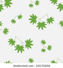 Abstract seamless pattern background. green leaves and green natural 