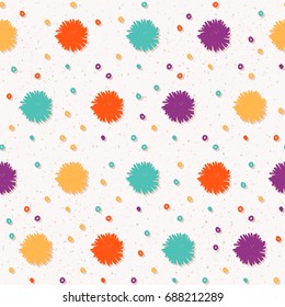 Abstract seamless pattern background. Handmade doodle seamless pattern for design card, invitation, t shirt, book, banner, poster, scrapbook, album, textile fabric, garment, bag print etc. 